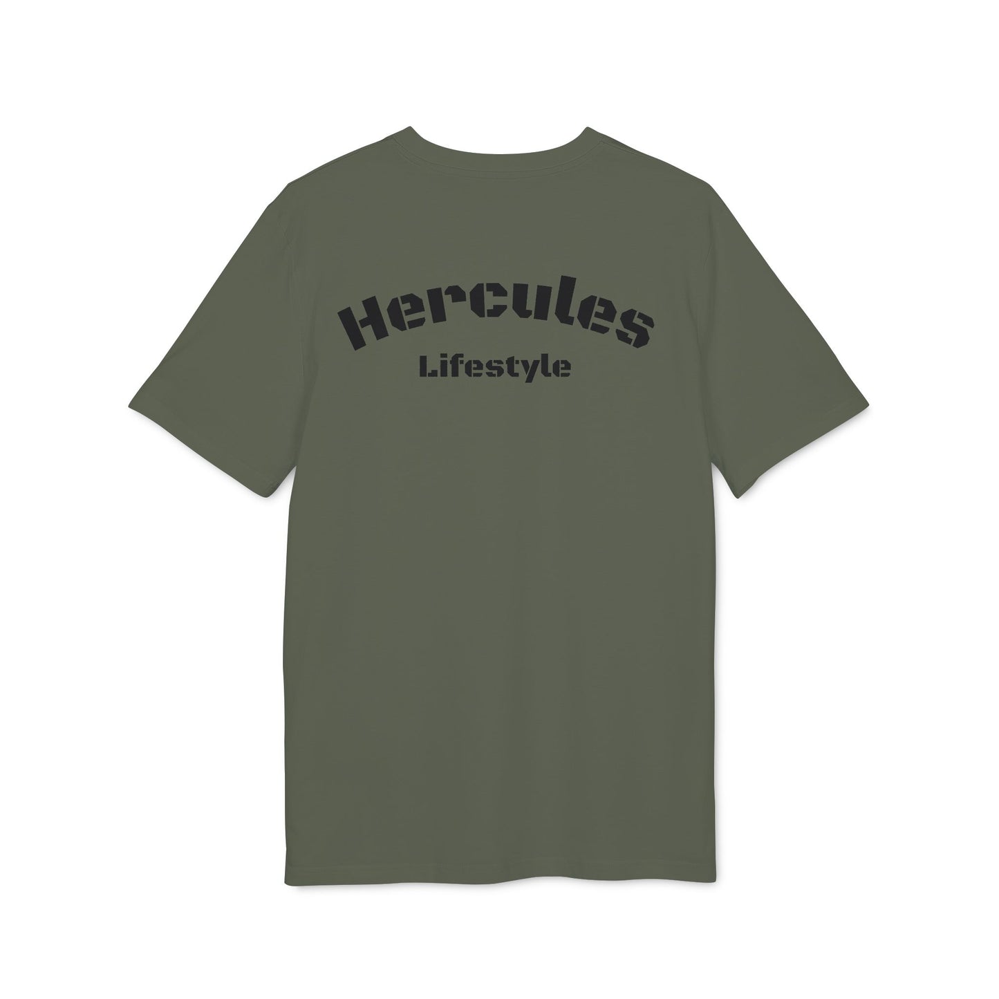 Hercules small logo Double Sided T-shirt