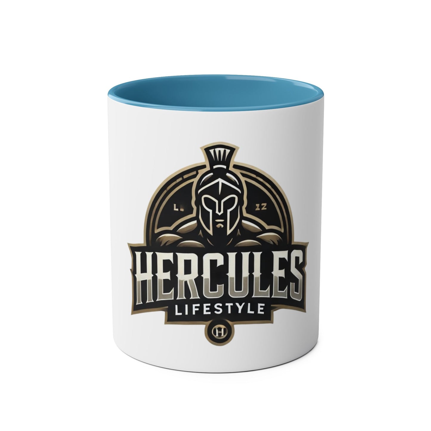 Hercules Two-Tone Coffee Mugs, 11oz