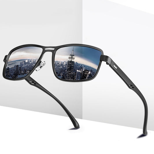 Retro Square Frame Men's Sunglasses