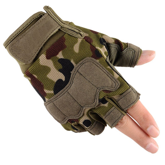 Tactical Sports Fitness Weight Lifting Gym Gloves Training Fitness bodybuilding Workout Wrist Wrap Exercise Glove for Men