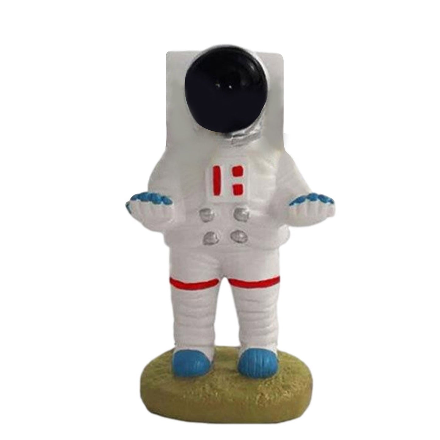Glasses Frame Display Stand Flat Bottom Spaceman Bracket Holder Resin Crafts Decoration