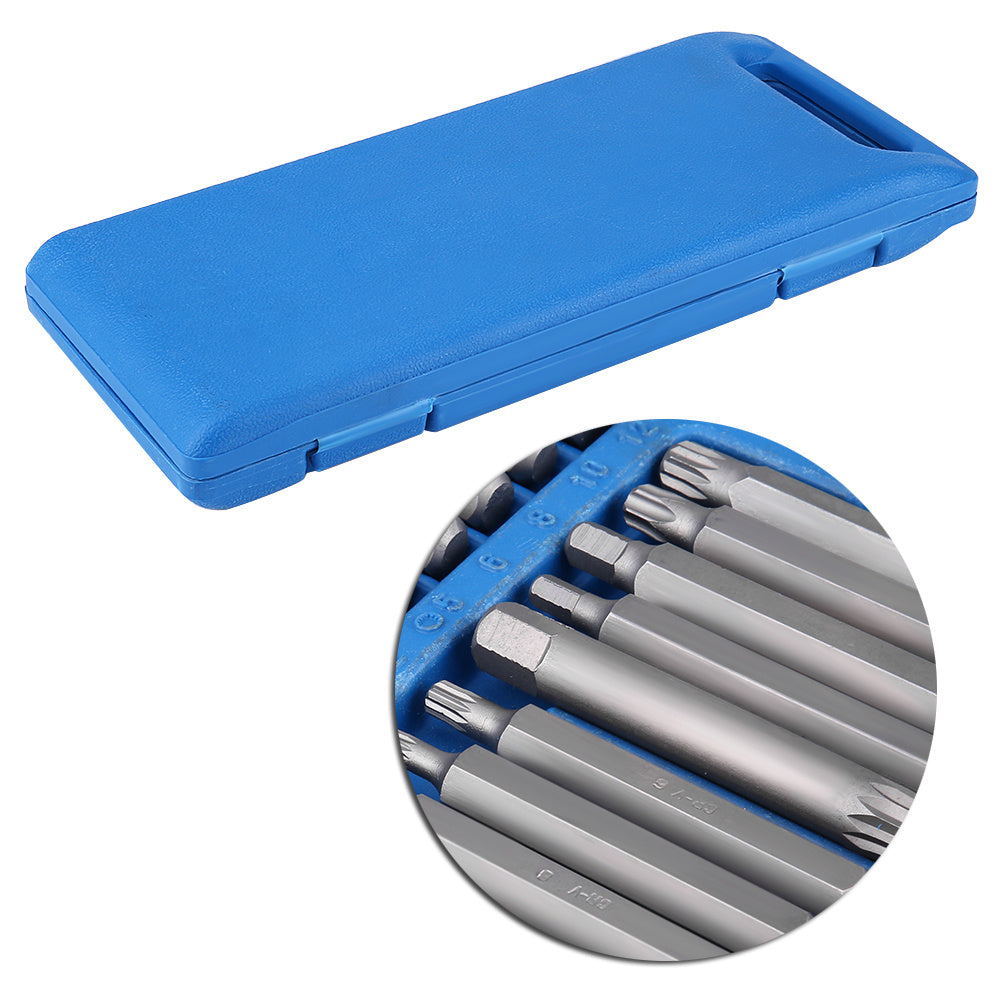 40Pcs Hex Star Torx Socket Bit Set Tool Kit 1-2inch 3-8inch Drive