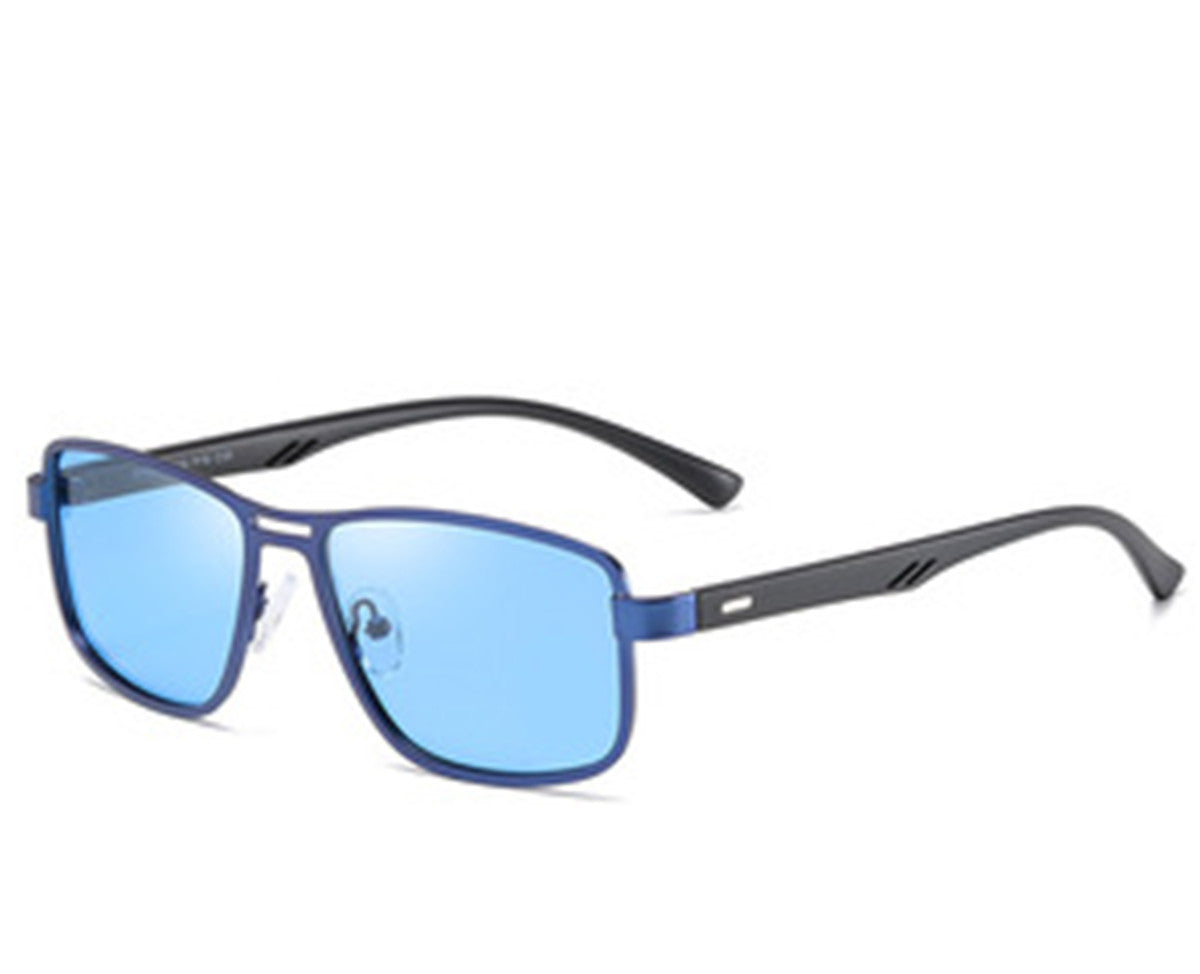Retro Square Frame Men's Sunglasses