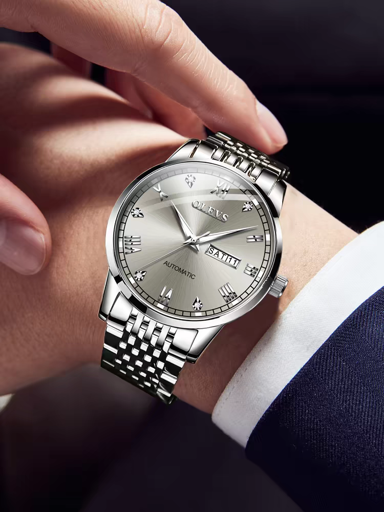 Men's Watch Men's Mechanical Watch Fully Automatic Simple Night Light Watch