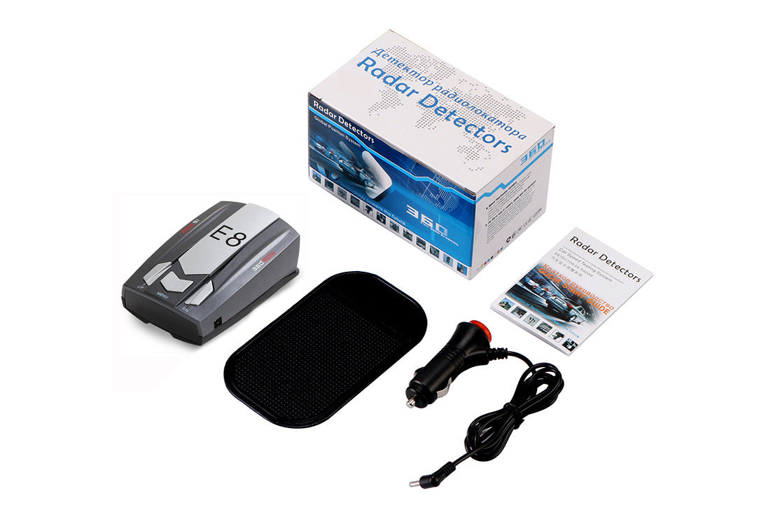 E8 Automobile Flow Speed Measuring Electronic Dog , Radar Speed Camera Detector