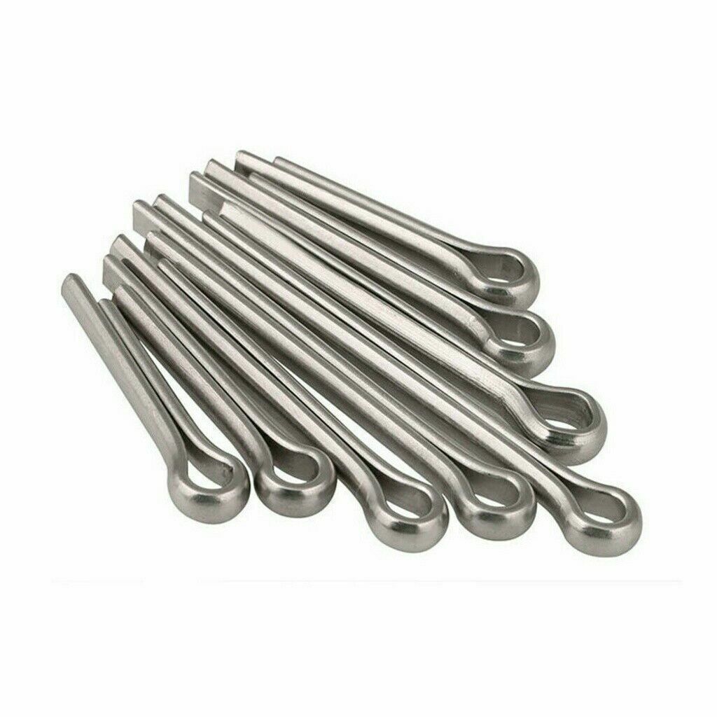 UK 150Pcs Split-Pins   Split Cotter Pins Stainless Steel A2 Marine Grade   304