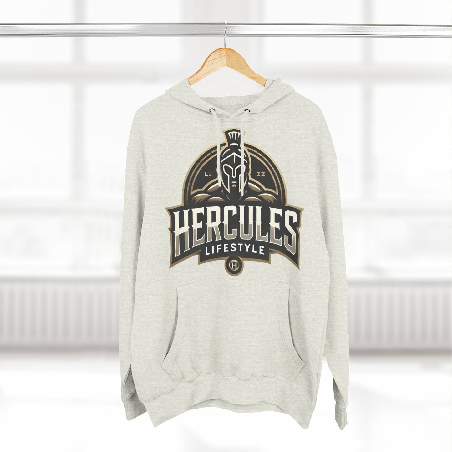 Hercules Three-Panel Fleece Hoodie
