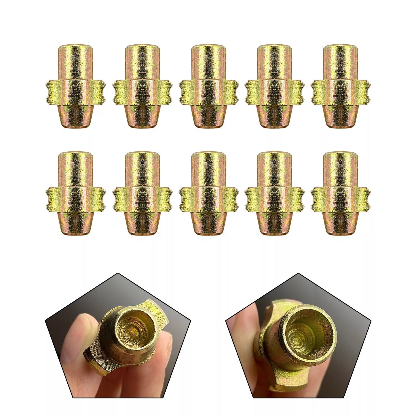 C Blade Replacement Blades 10Pcs For Locking Wheel Nut Removal Remover Tool Set