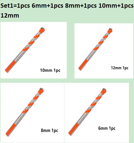 Multifunctional ceramic drill bit