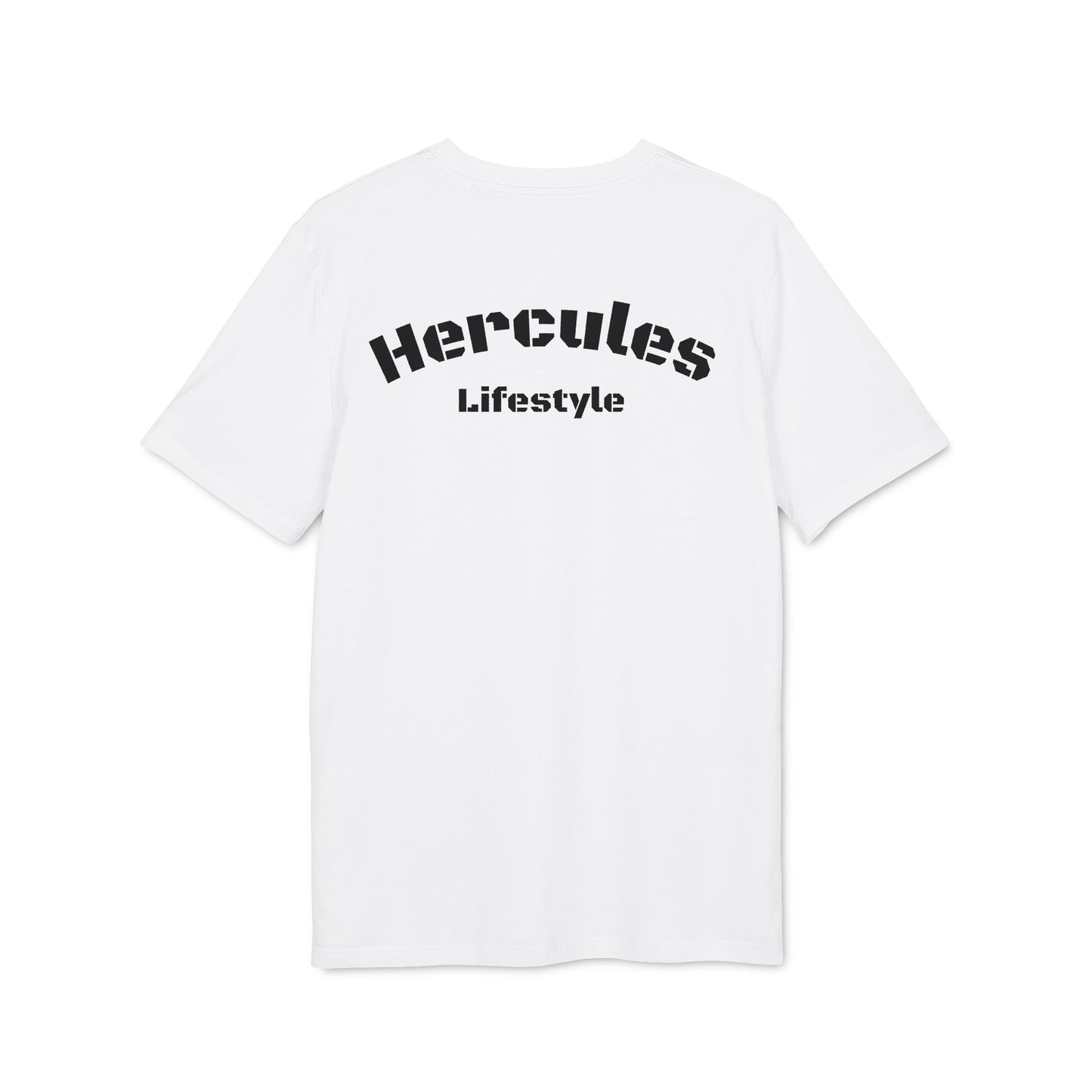 Hercules small logo Double Sided T-shirt