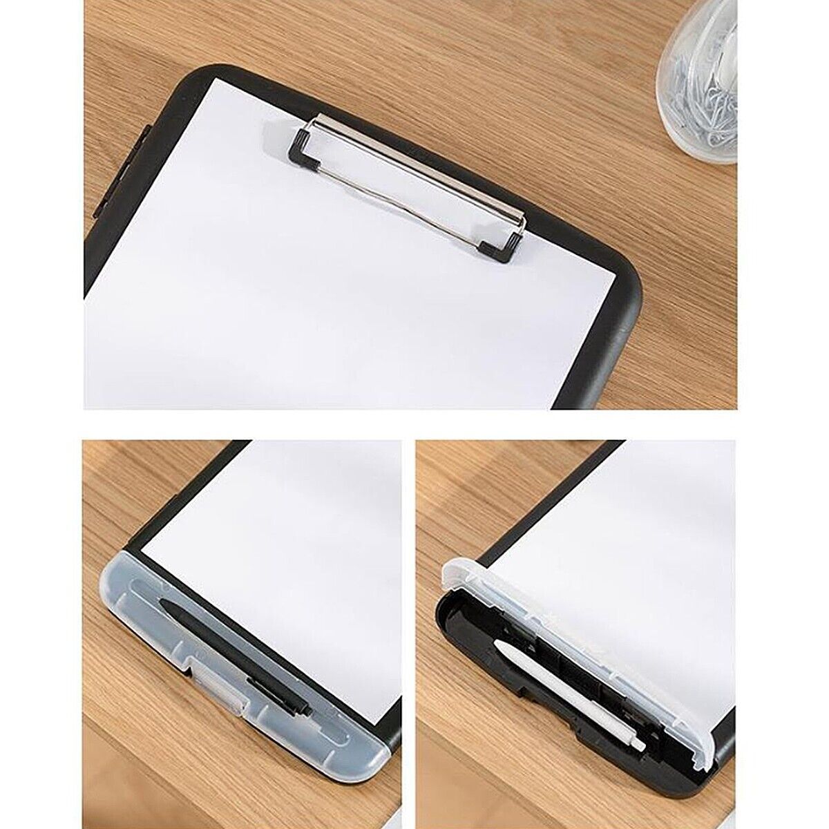 Clipboard With Storage Case Plastic A4 Clipboard Storage Box For School&office