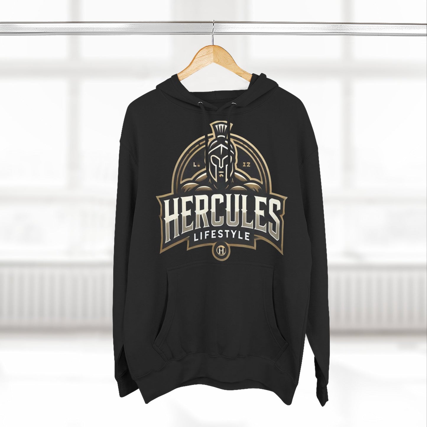 Hercules Three-Panel Fleece Hoodie