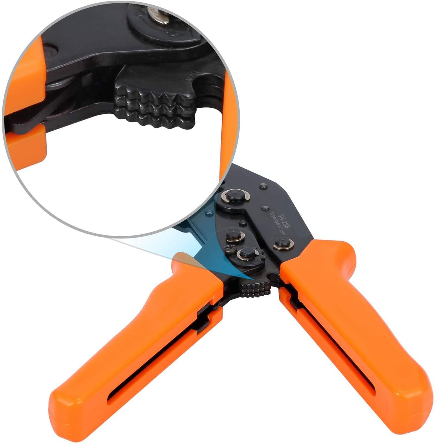 Ratchet crimping pliers