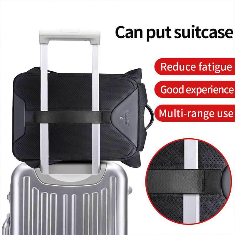 New BANGE Backpack Men's Casual Business Backpack Travel Large Capacity Backpack