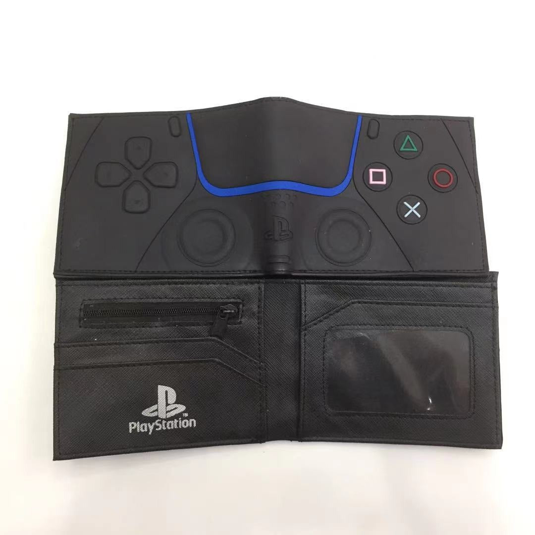 PS4 Wallet Playstation Game Controller Wallet Control Button Handle Model Short Wallet