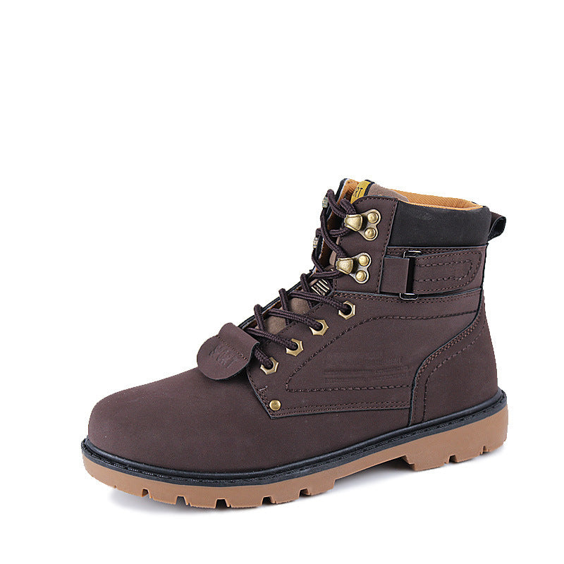 Work Boots High Top Durable Shoes