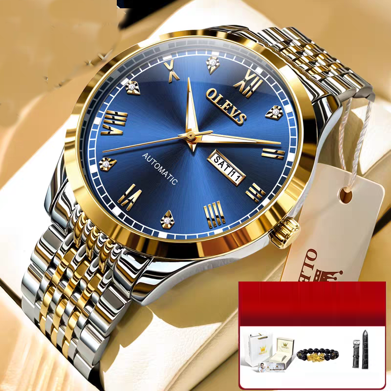 Men's Watch Men's Mechanical Watch Fully Automatic Simple Night Light Watch