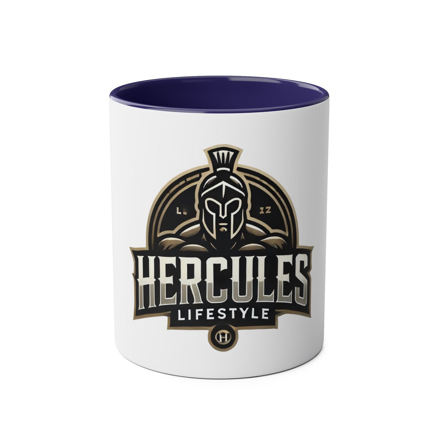 Hercules Two-Tone Coffee Mugs, 11oz