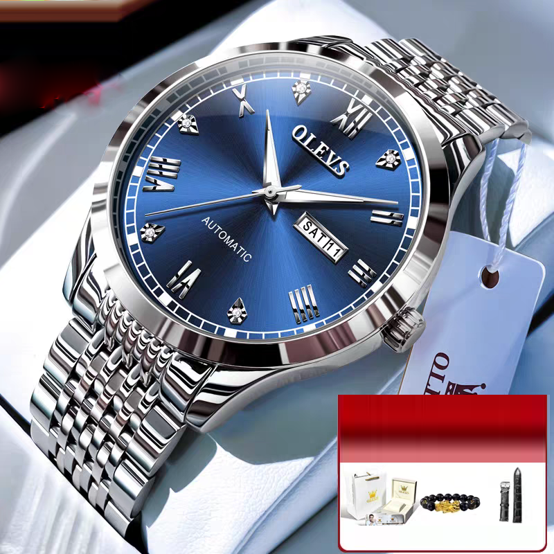 Men's Watch Men's Mechanical Watch Fully Automatic Simple Night Light Watch