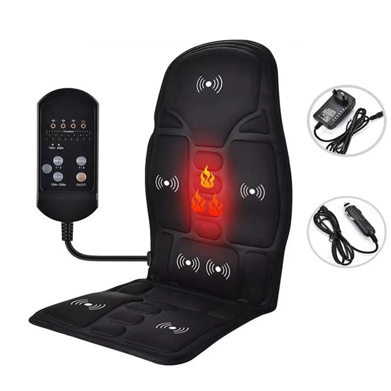 Car massage pad heating massager cushion