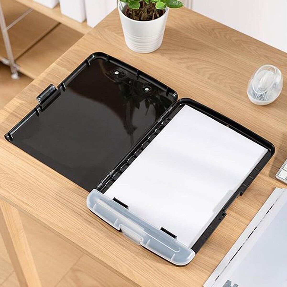 Clipboard With Storage Case Plastic A4 Clipboard Storage Box For School&office