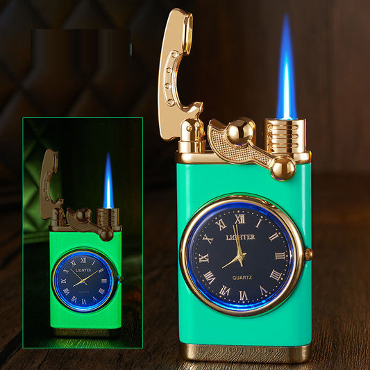 Multi functional electronic watch cigarette lighter , versatile men's gift lighter