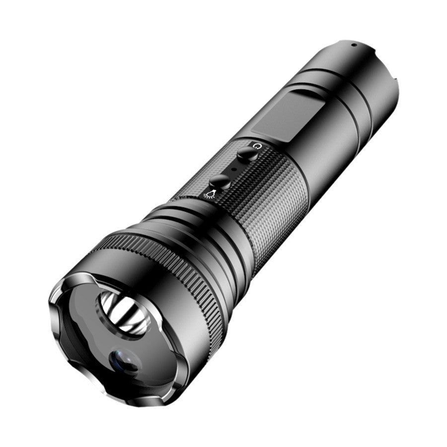 DV4000 Strong Light Flashlight Driving and Cycling Helmet Recorder 120 degree 4K HD Waterproof