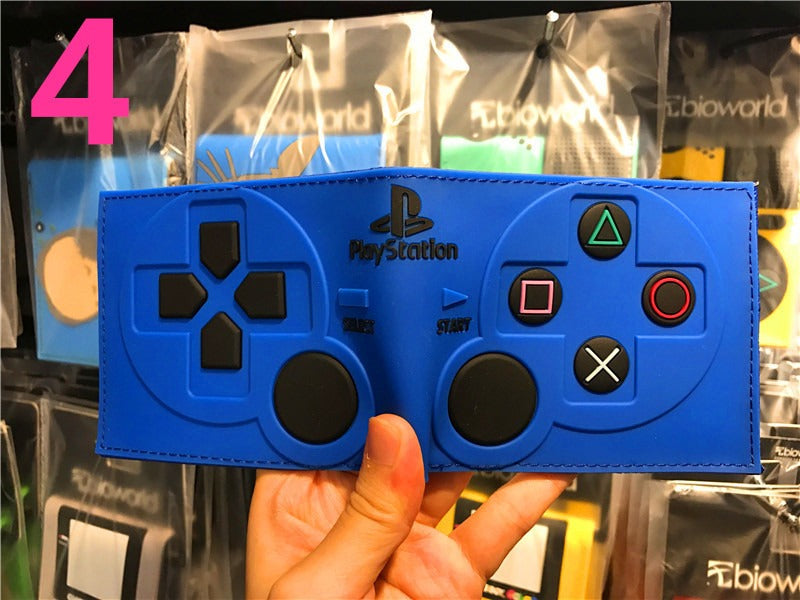 PS4 Wallet Playstation Game Controller Wallet Control Button Handle Model Short Wallet