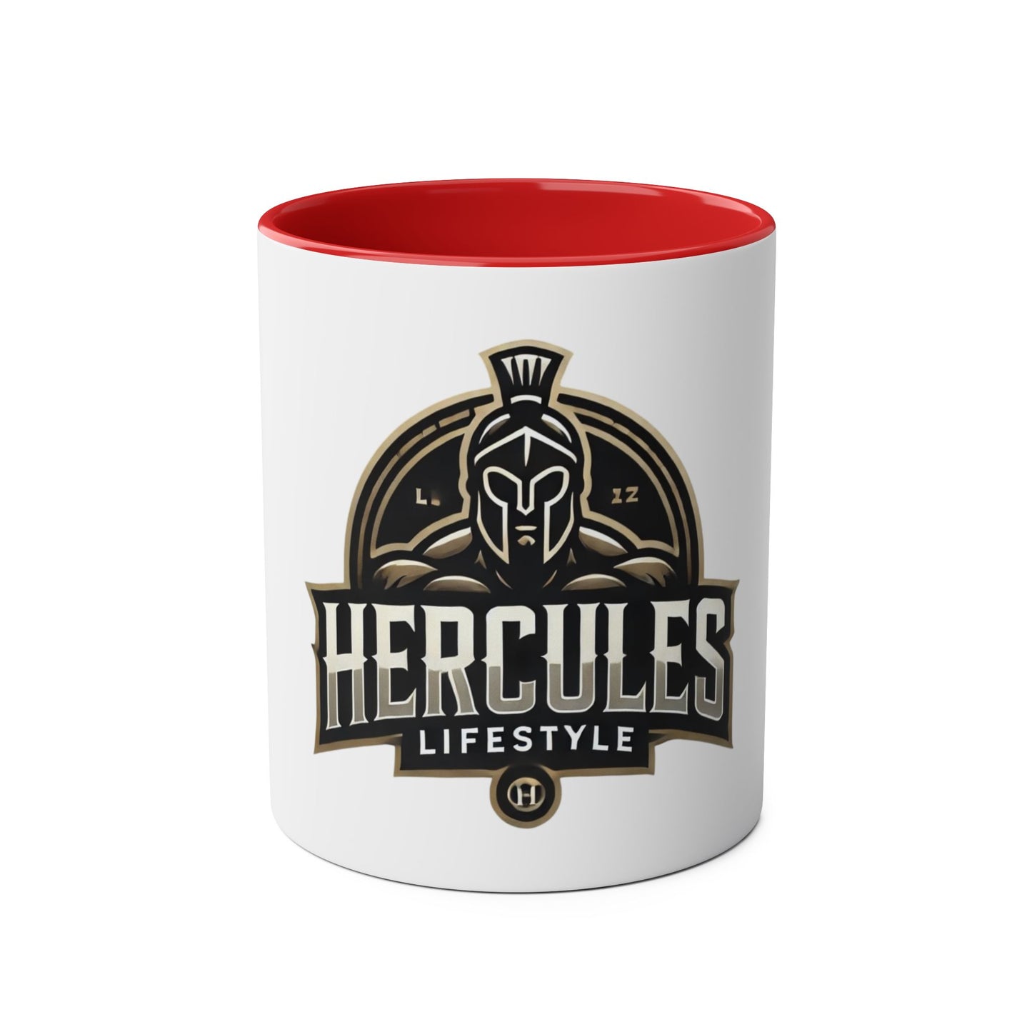 Hercules Two-Tone Coffee Mugs, 11oz