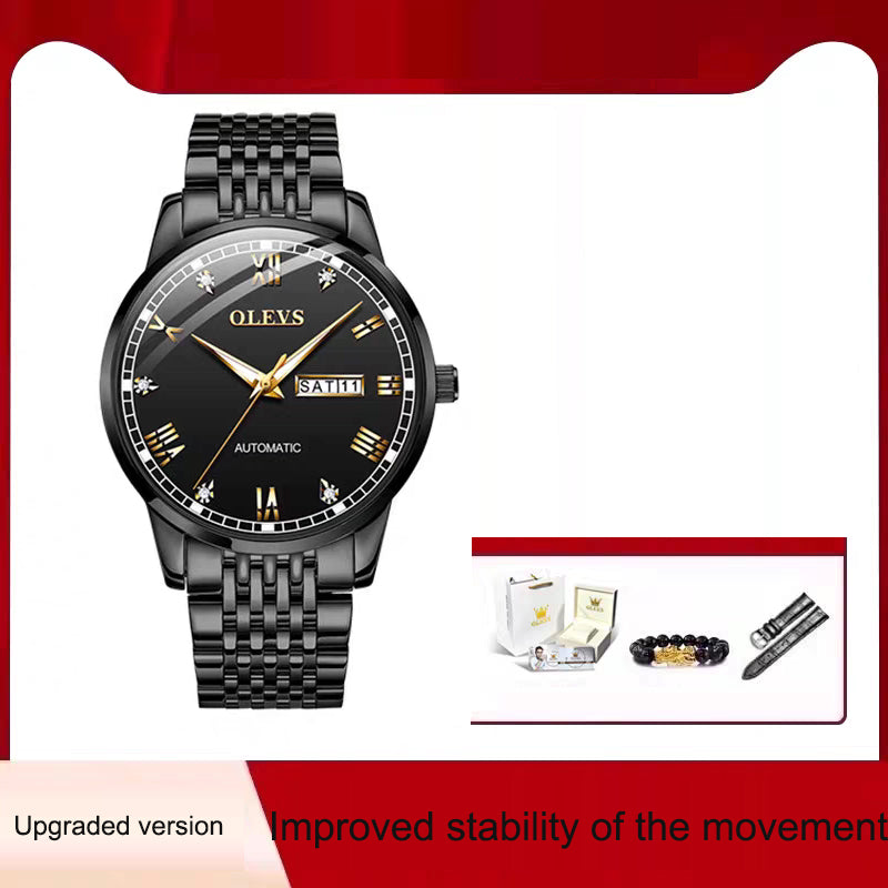 Men's Watch Men's Mechanical Watch Fully Automatic Simple Night Light Watch