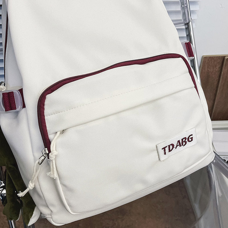 Backpacks Contrasting Color Casual Backpacks