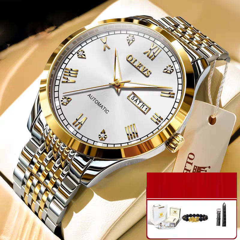 Men's Watch Men's Mechanical Watch Fully Automatic Simple Night Light Watch