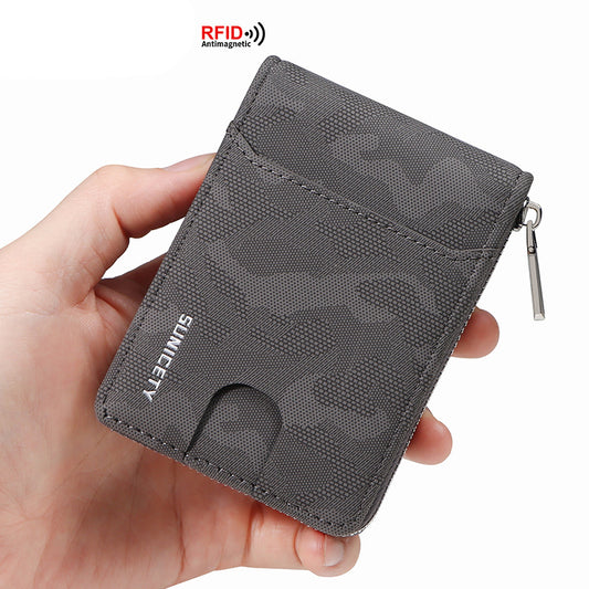 Large Capacity Camouflage Wallet
