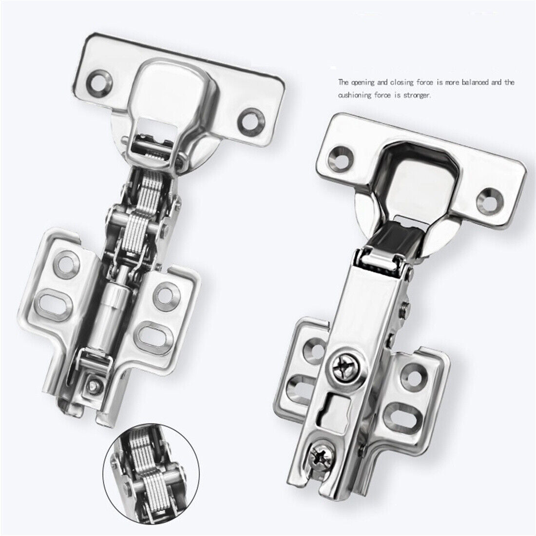 20PCS SOFT CLOSE 35mm KITCHEN CABINET CUPBOARD STANDARD DOOR HINGES NEW
