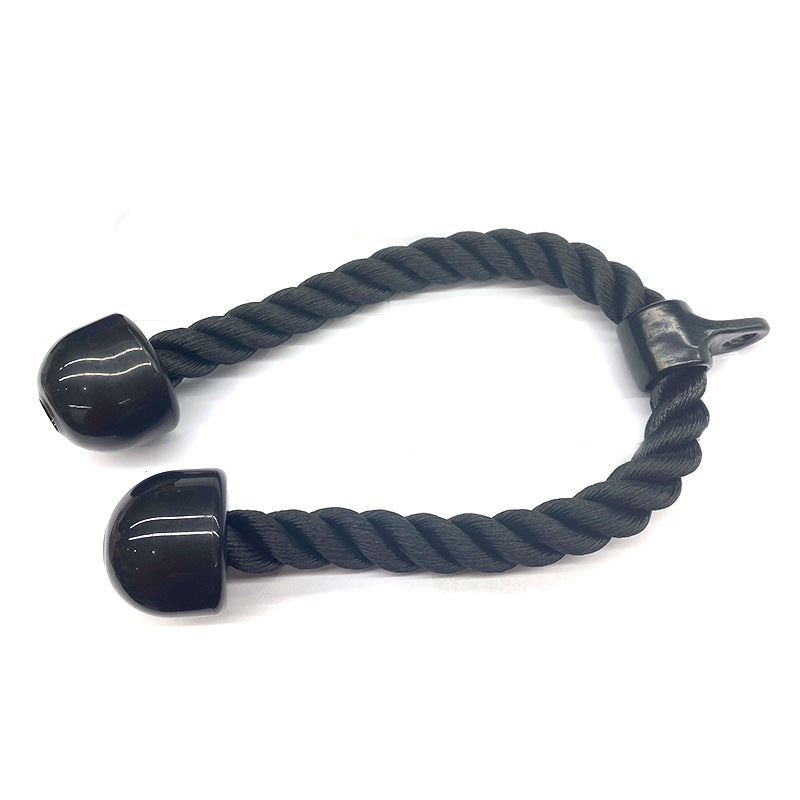 Triceps trainer biceps pull rope single double-headed pull down rope