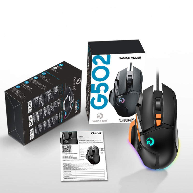 G502 wireless mouse 2.4G dual-mode office computer laptop RGB