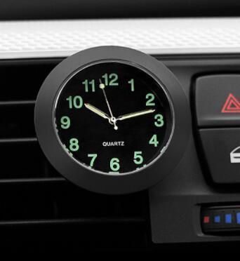 Car sticker clock
