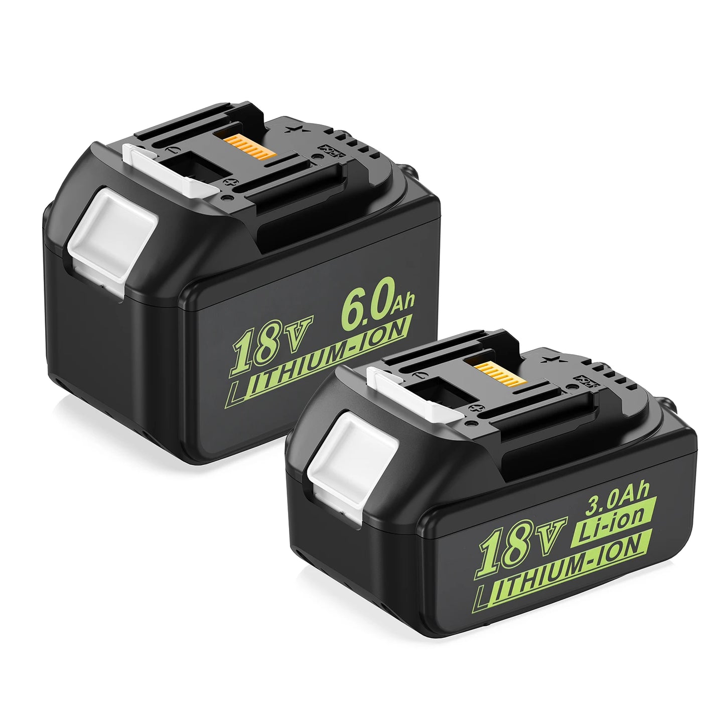 For Makita 18V Power Tools Lithium Battery BL1860 18V 6000mAh For Makita Tools Replace Battery BL1830 18V 3000mAh