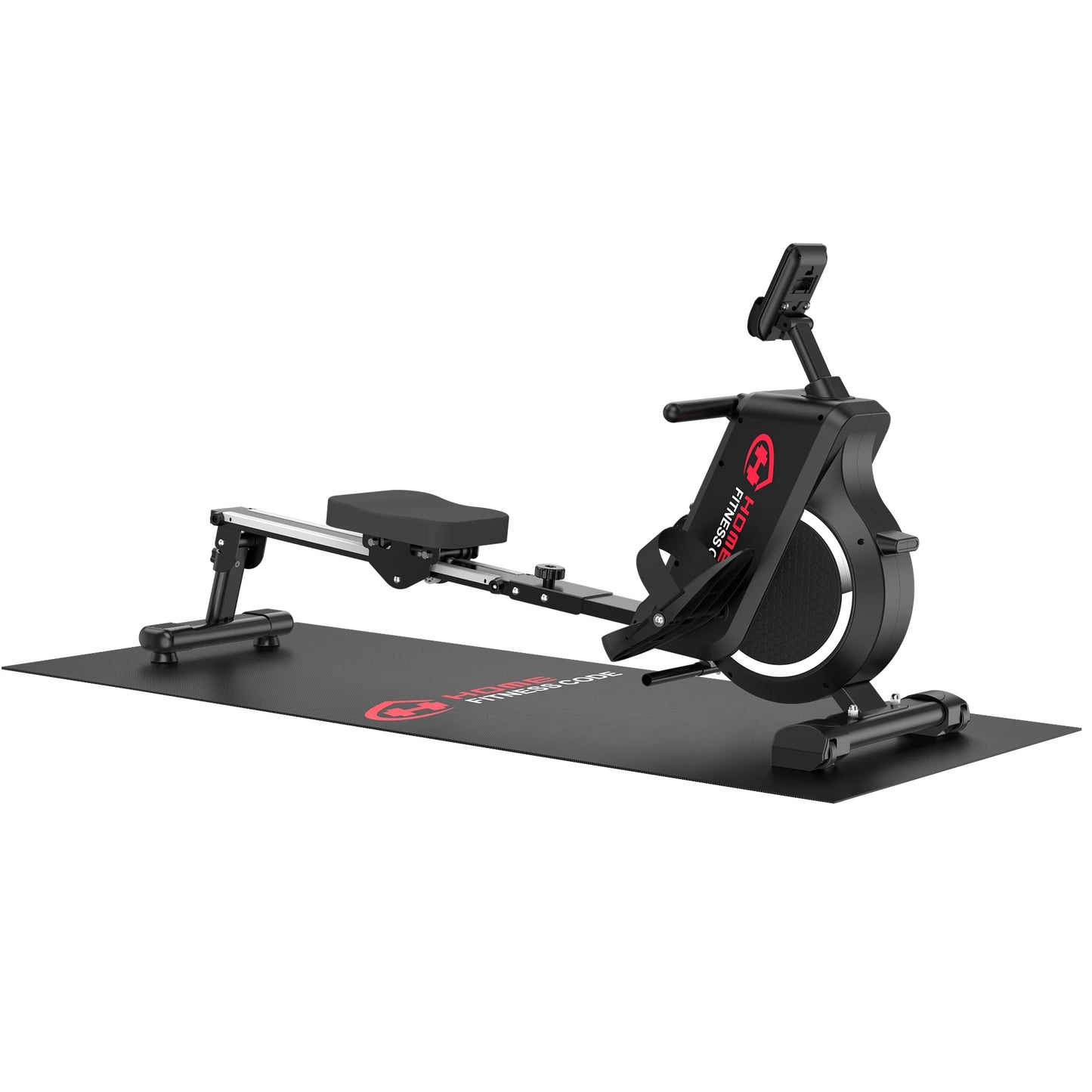 Rowing Machines for Home Gym Rowing Machine with 16 Levels of Adjustable Resistance Durable Slide Rail Magnetic Rower Machine