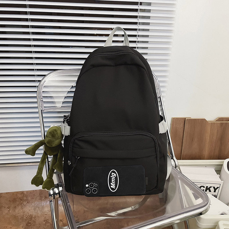 Backpacks Contrasting Color Casual Backpacks