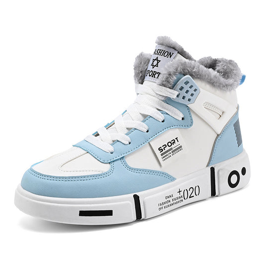 Winter Warm Men Shoes Waterproof Non-Slip Plush Sneakers Male shoes Boots Men Sneakers Winter