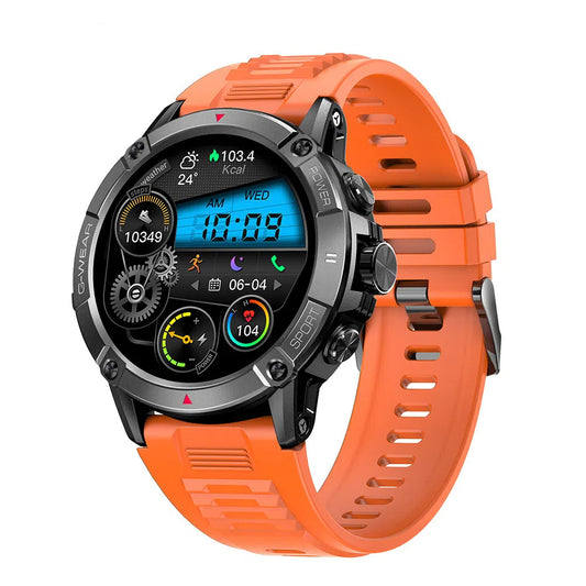 NX8 smartwatch 1.52 inch screen one click link Bluetooth call exercise heart rate detection IP68 waterproof