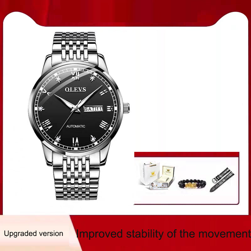 Men's Watch Men's Mechanical Watch Fully Automatic Simple Night Light Watch