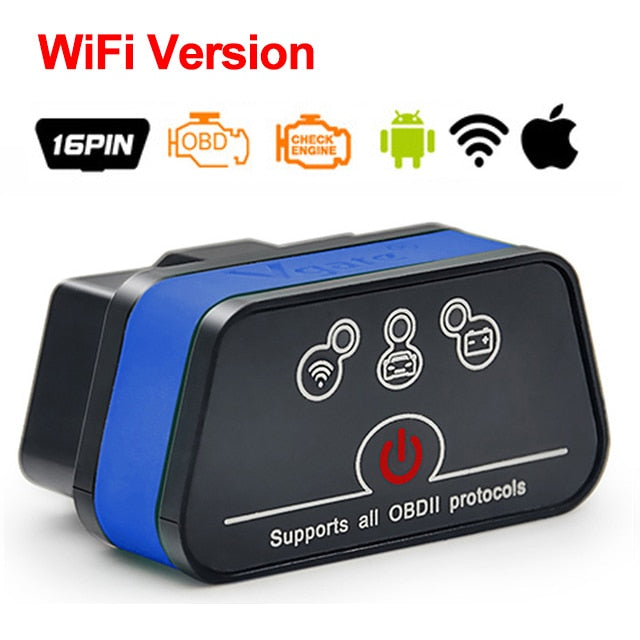 Vgate icar2 Bluetooth/Wifi OBD2 Diagnostic-tool ELM327 Bluetooth/wifi OBD 2 Scanner Mini ELM327 for android/PC/IOS Code Reader