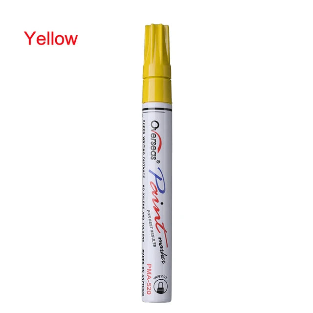 Colorful Waterproof Car Tyre Permanent Paint marker
