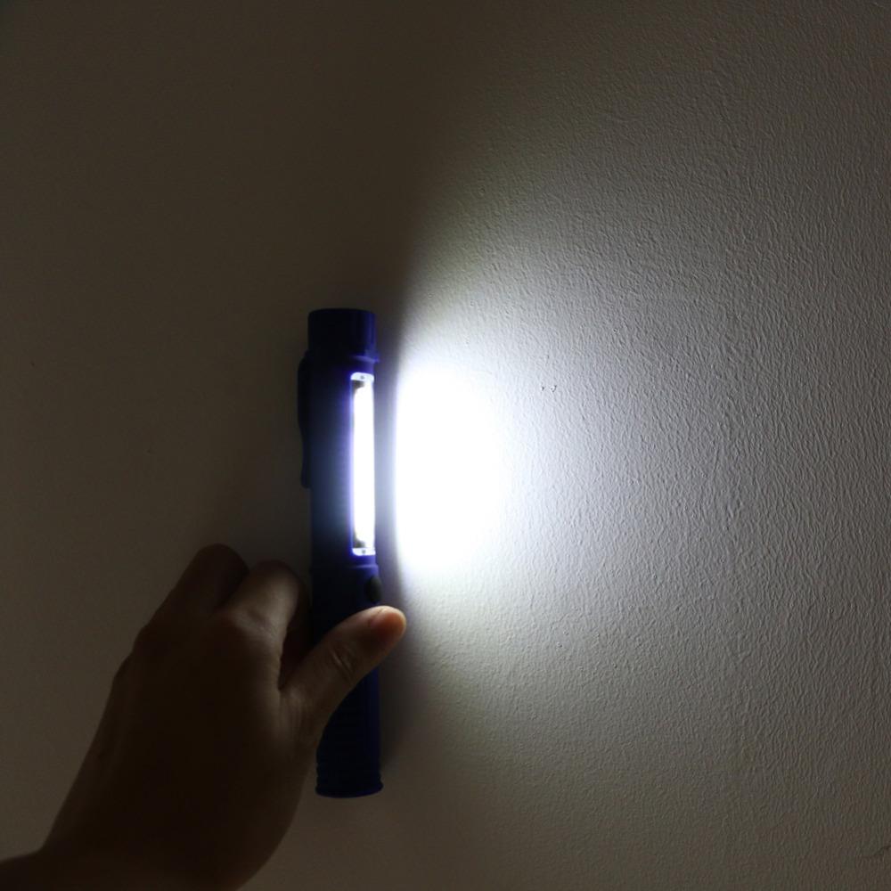 COB LED Mini Pen Multifunction led Torch light With Magnet