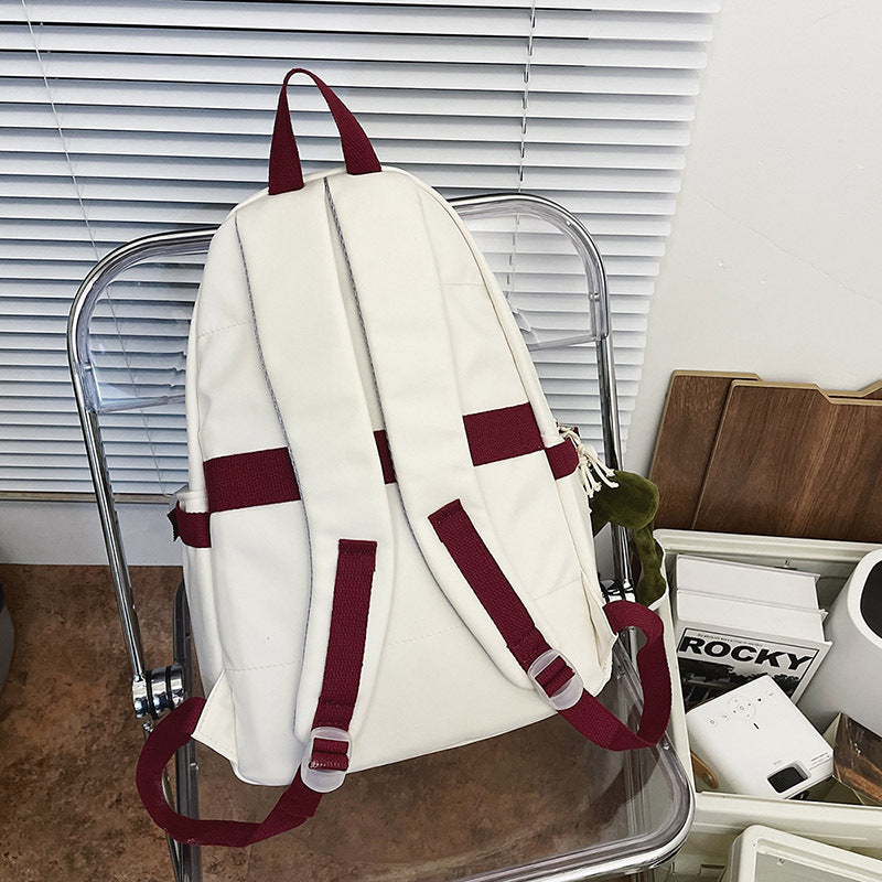 Backpacks Contrasting Color Casual Backpacks