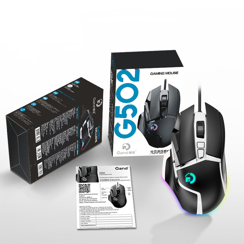 G502 wireless mouse 2.4G dual-mode office computer laptop RGB