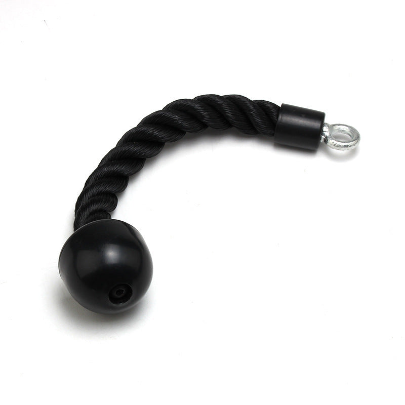 Triceps trainer biceps pull rope single double-headed pull down rope