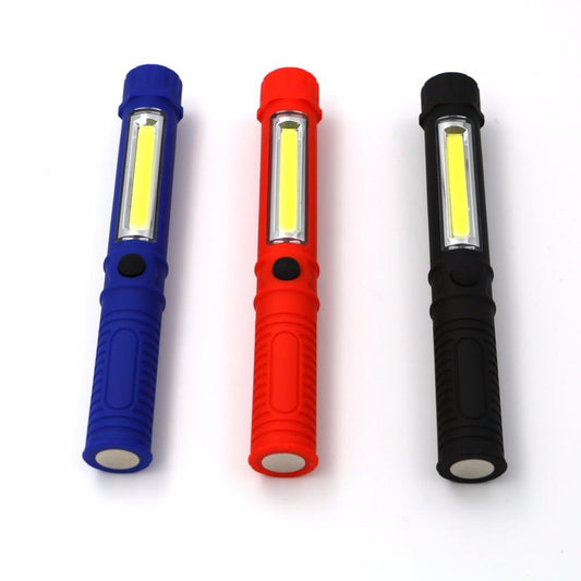 COB LED Mini Pen Multifunction led Torch light With Magnet